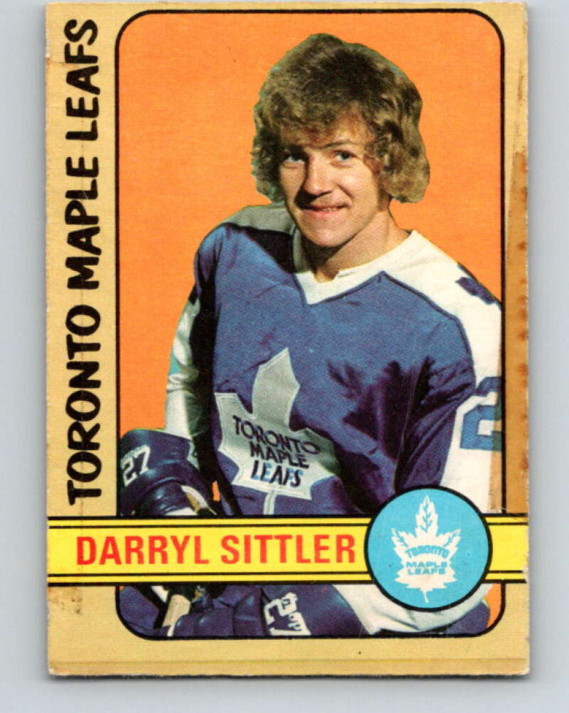 1972-73 O-Pee-Chee #188 Darryl Sittler Toronto Maple Leafs V4067