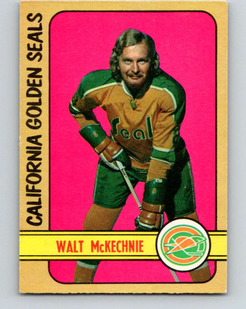 1972-73 O-Pee-Chee #192 Walt McKechnie California Golden Seals V4081