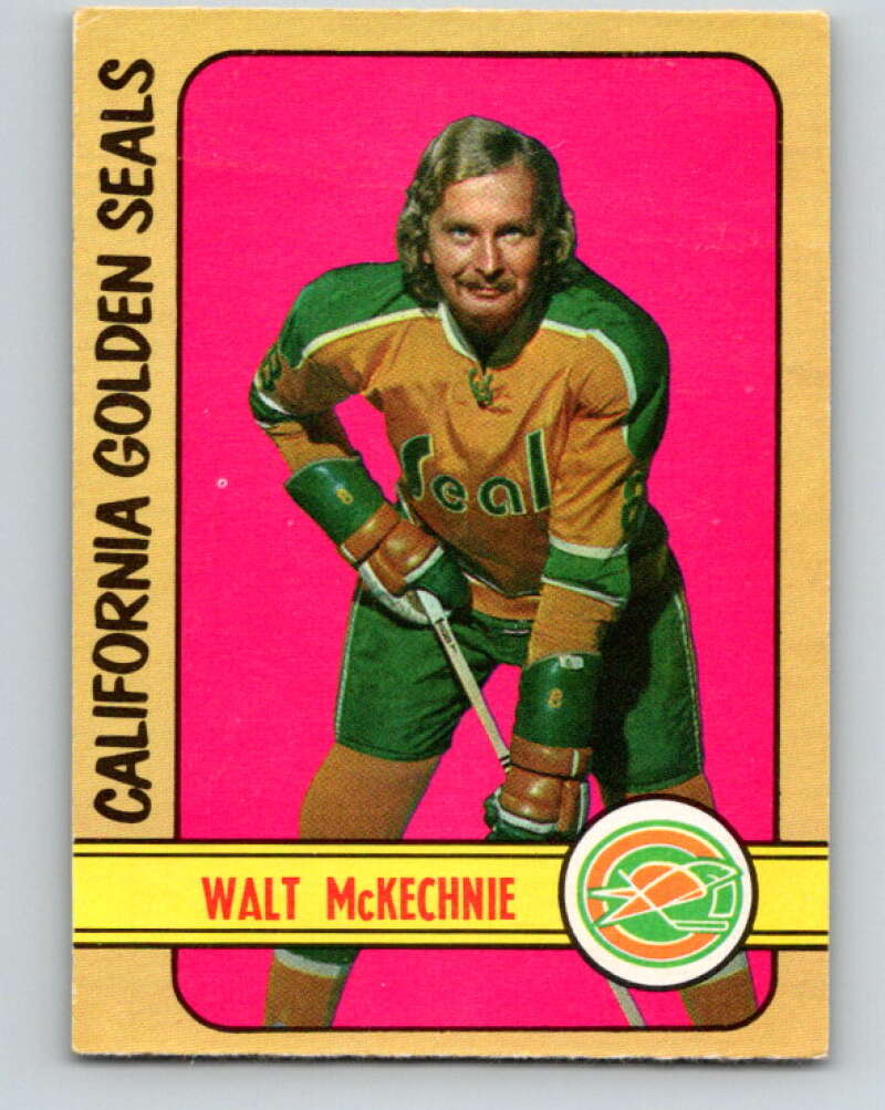1972-73 O-Pee-Chee #192 Walt McKechnie California Golden Seals V4082