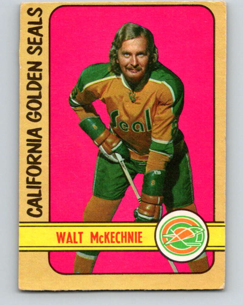 1972-73 O-Pee-Chee #192 Walt McKechnie California Golden Seals V4084