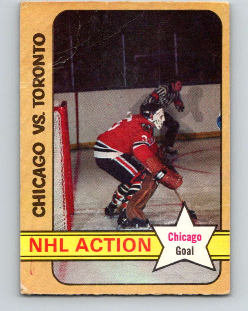 1972-73 O-Pee-Chee #196 Tony Esposito Chicago Blackhawks V4100