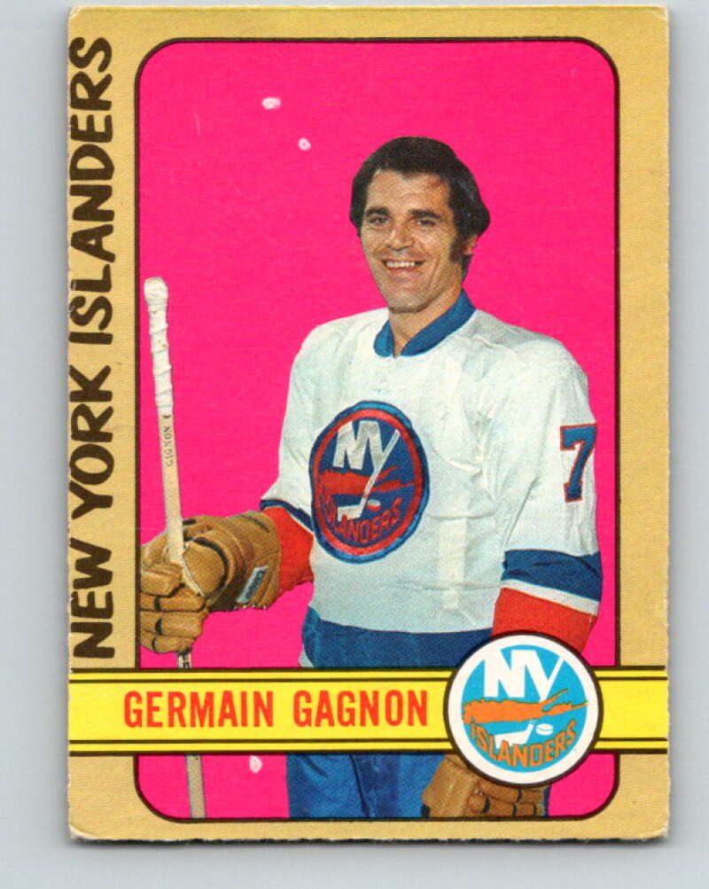 1972-73 O-Pee-Chee #200 Germain Gagnon RC Rookie New York Islanders V4109
