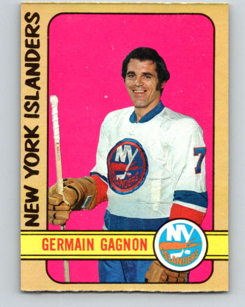 1972-73 O-Pee-Chee #200 Germain Gagnon RC Rookie New York Islanders V4112