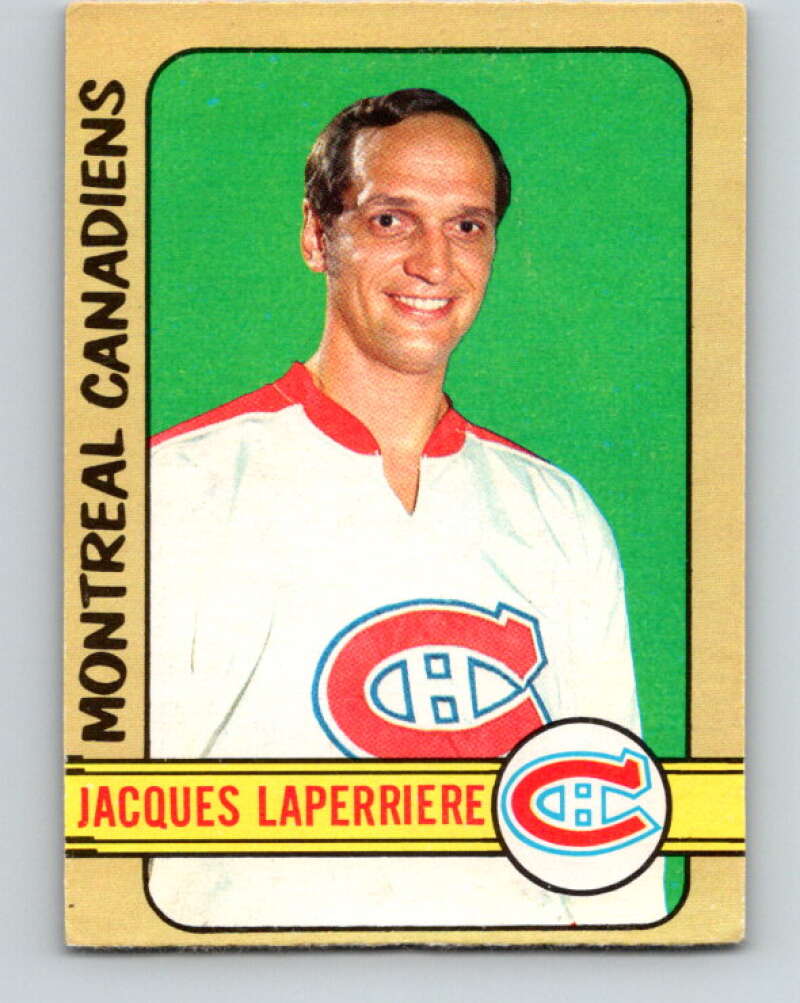 1972-73 O-Pee-Chee #205 Jacques Laperriere Montreal Canadiens V4134