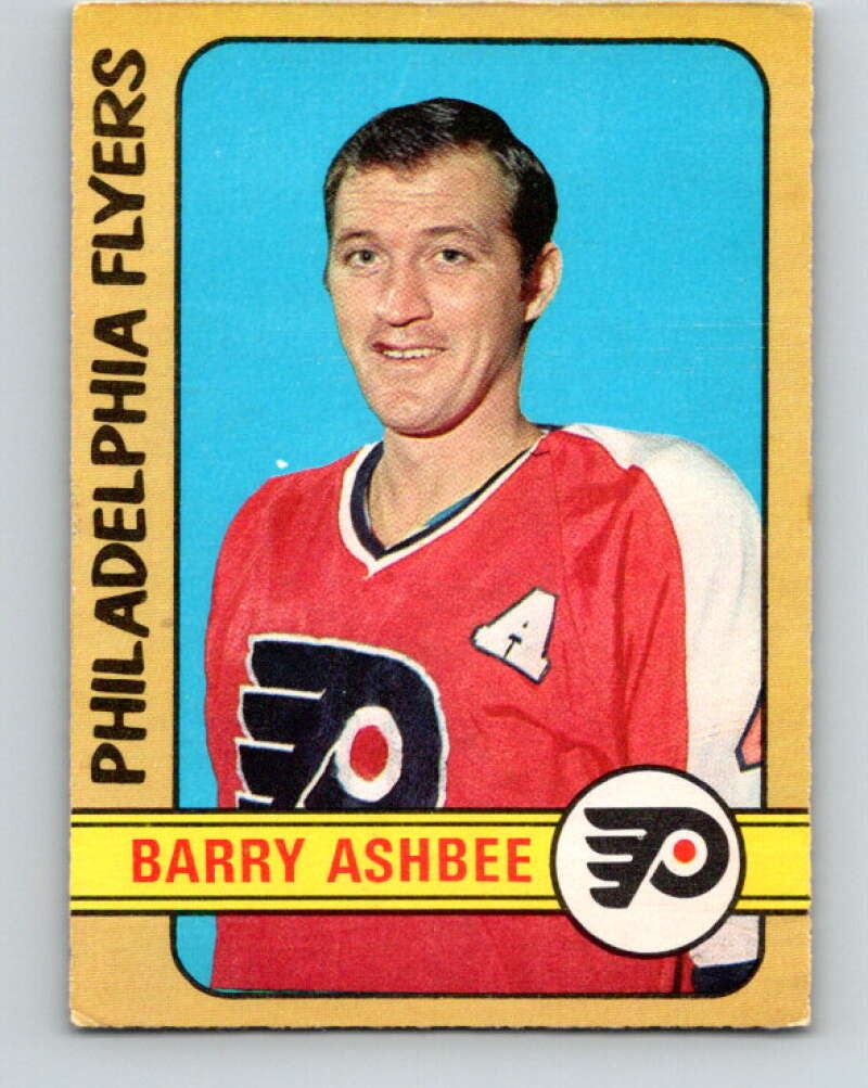 1972-73 O-Pee-Chee #206 Barry Ashbee Philadelphia Flyers V4141