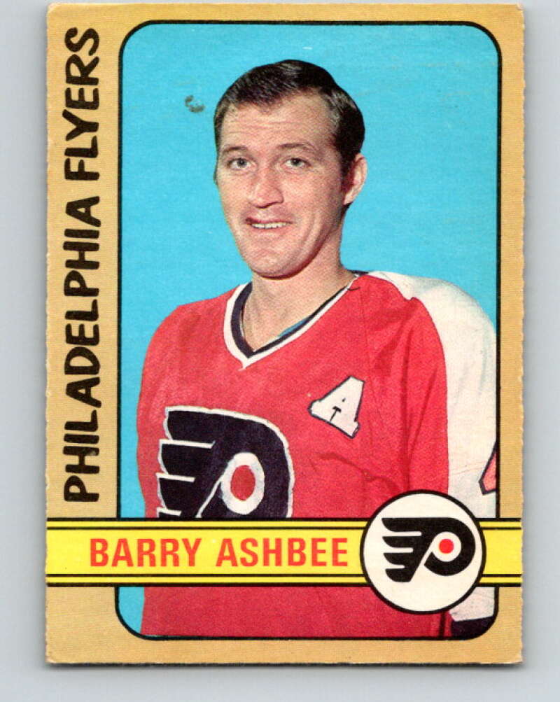 1972-73 O-Pee-Chee #206 Barry Ashbee Philadelphia Flyers V4142