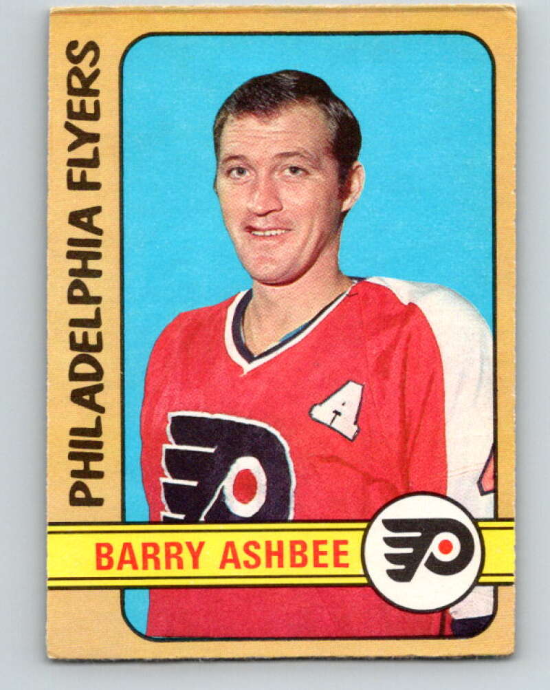 1972-73 O-Pee-Chee #206 Barry Ashbee Philadelphia Flyers V4144