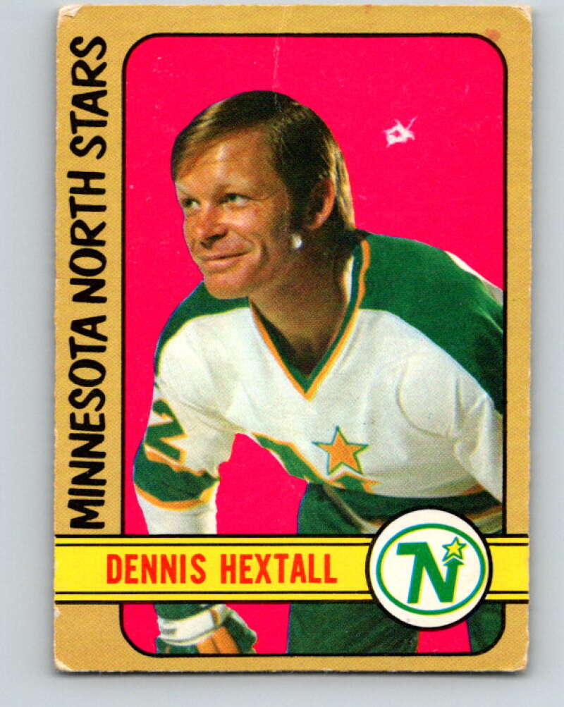 1972-73 O-Pee-Chee #225 Dennis Hextall Minnesota North Stars V4159