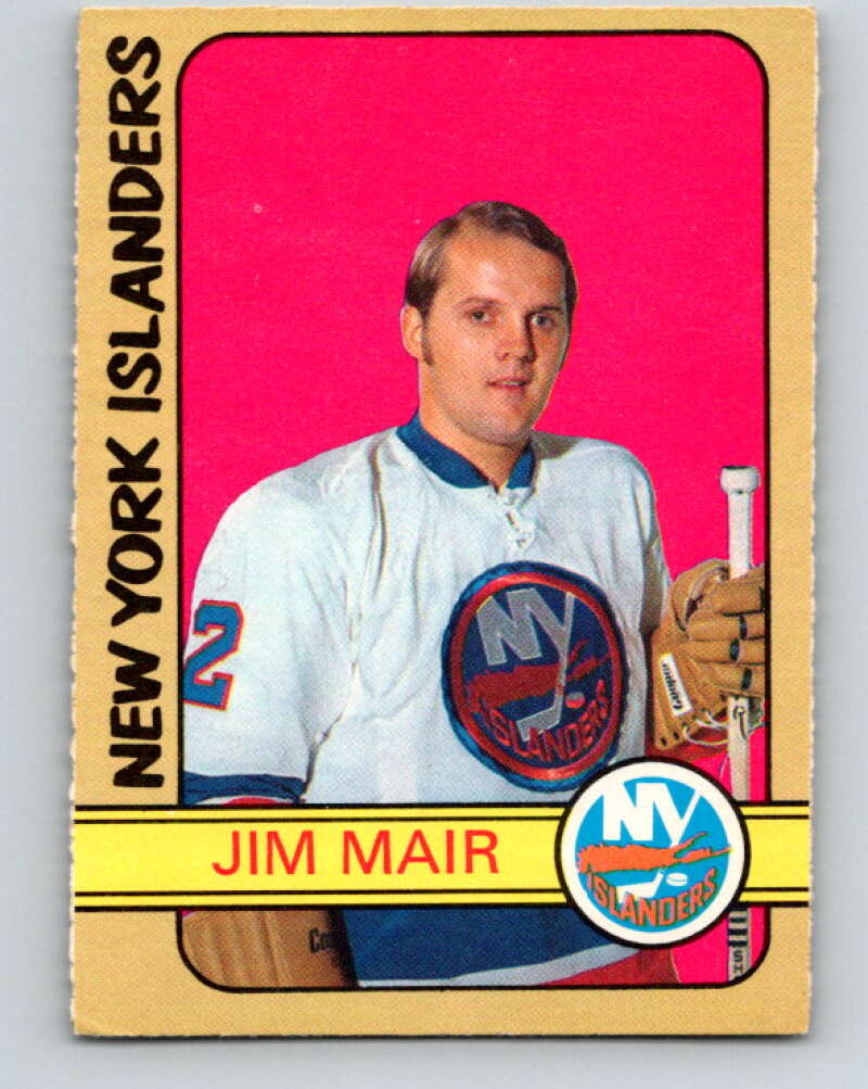 1972-73 O-Pee-Chee #232 Jim Mair RC Rookie New York Islanders V4162