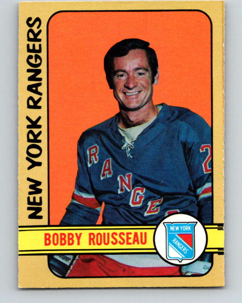 1972-73 O-Pee-Chee #233 Bobby Rousseau New York Rangers V4163
