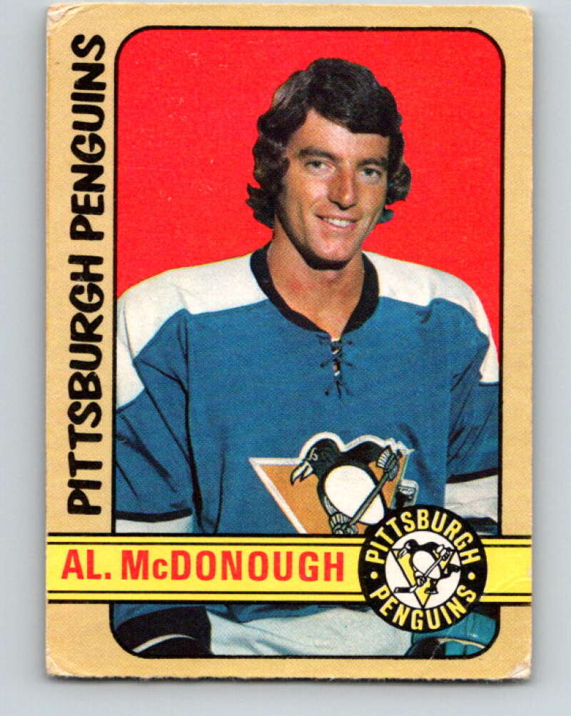 1972-73 O-Pee-Chee #235 Al McDonough Pittsburgh Penguins V4165