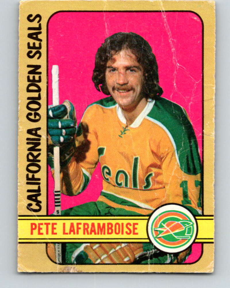 1972-73 O-Pee-Chee #263 Pete Laframboise RC Rookie California Golden Seals V4182