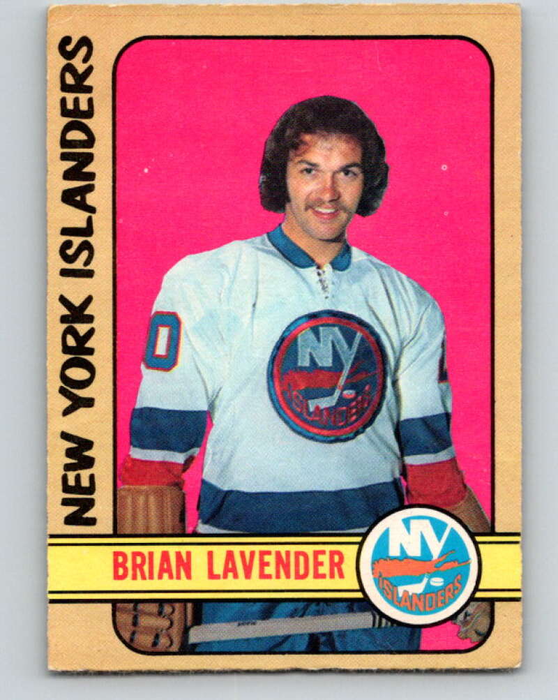 1972-73 O-Pee-Chee #270 Brian Lavender RC Rookie New York Islanders V4185