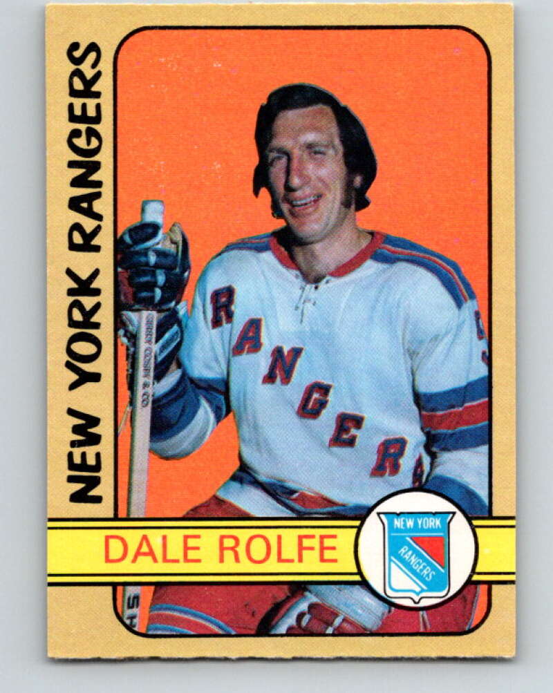 1972-73 O-Pee-Chee #271 Dale Rolfe New York Rangers V4186