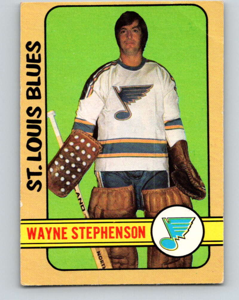 1972-73 O-Pee-Chee #275 Wayne Stephenson UER RC Rookie St. Louis Blues V4187