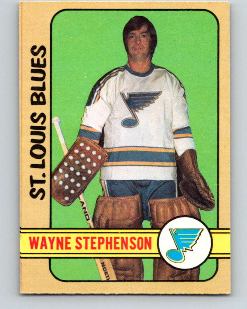 1972-73 O-Pee-Chee #275 Wayne Stephenson UER RC Rookie St. Louis Blues V4188