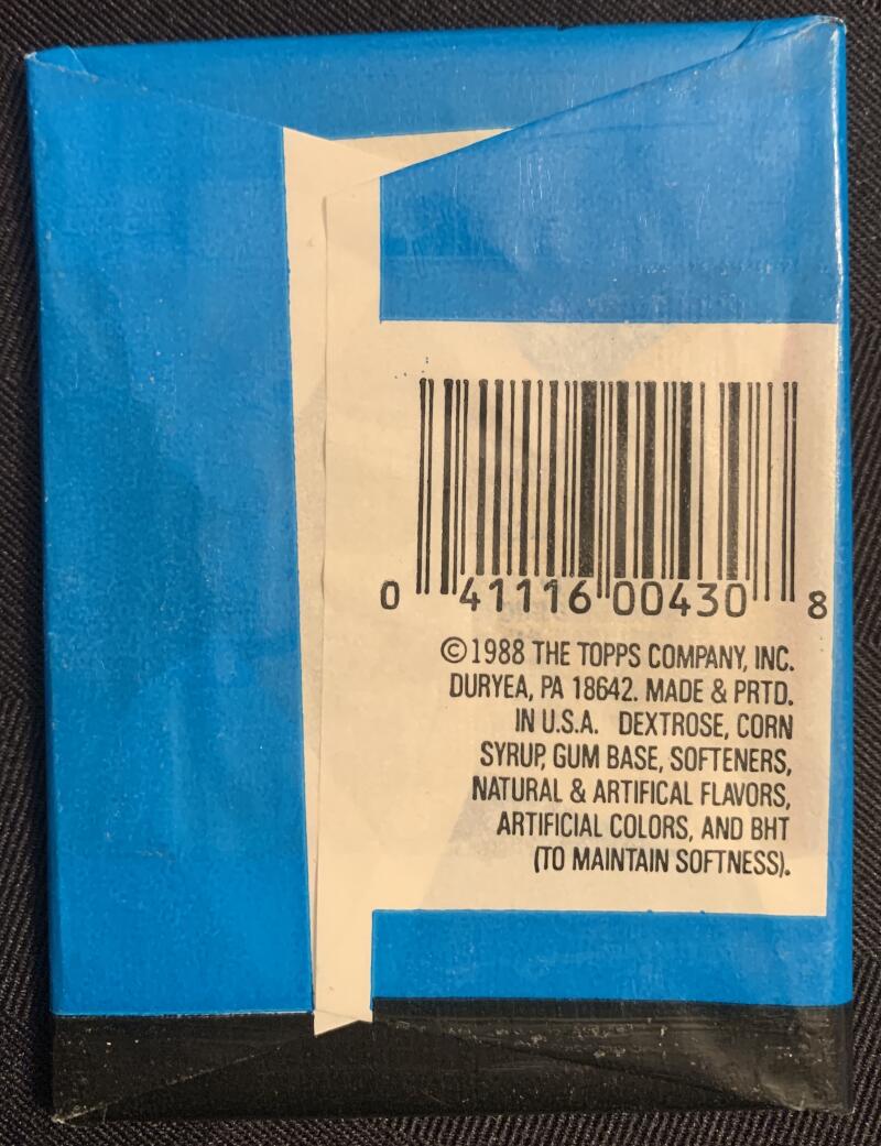 1988 Topps Dinosaurs Attack Sealed Wax Hobby Trading Pack PK-127