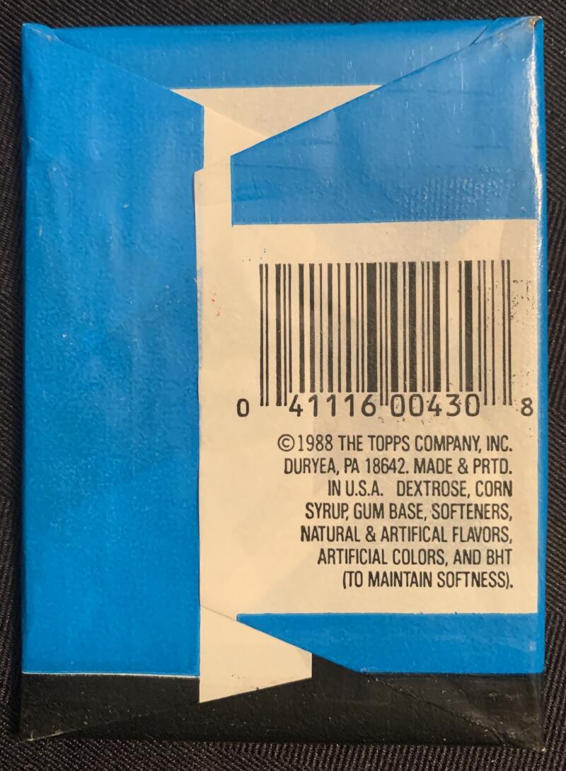 1988 Topps Dinosaurs Attack Sealed Wax Hobby Trading Pack PK-128