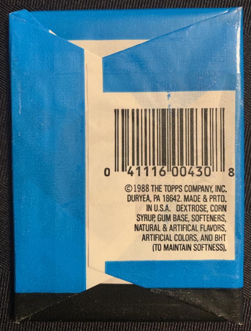 1988 Topps Dinosaurs Attack Sealed Wax Hobby Trading Pack PK-129