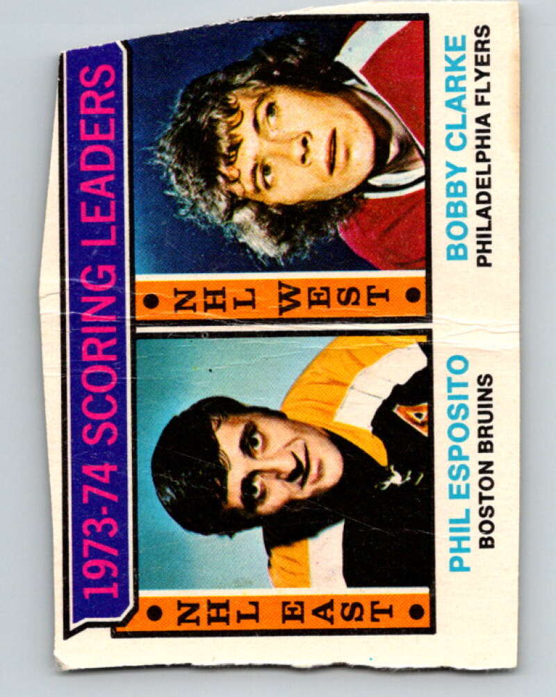 1974-75 O-Pee-Chee #4 Bernie Parent LL Philadelphia Flyers V4220