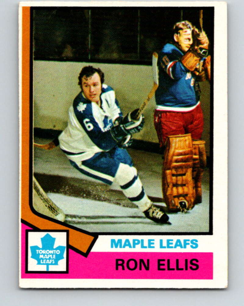 1974-75 O-Pee-Chee #12 Ron Ellis Toronto Maple Leafs V4241