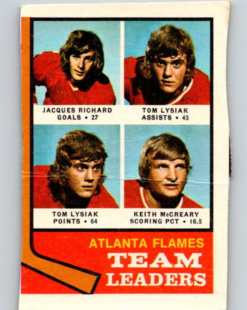 1974-75 O-Pee-Chee #14 Keith McCreary TL Atlanta Flames V4245
