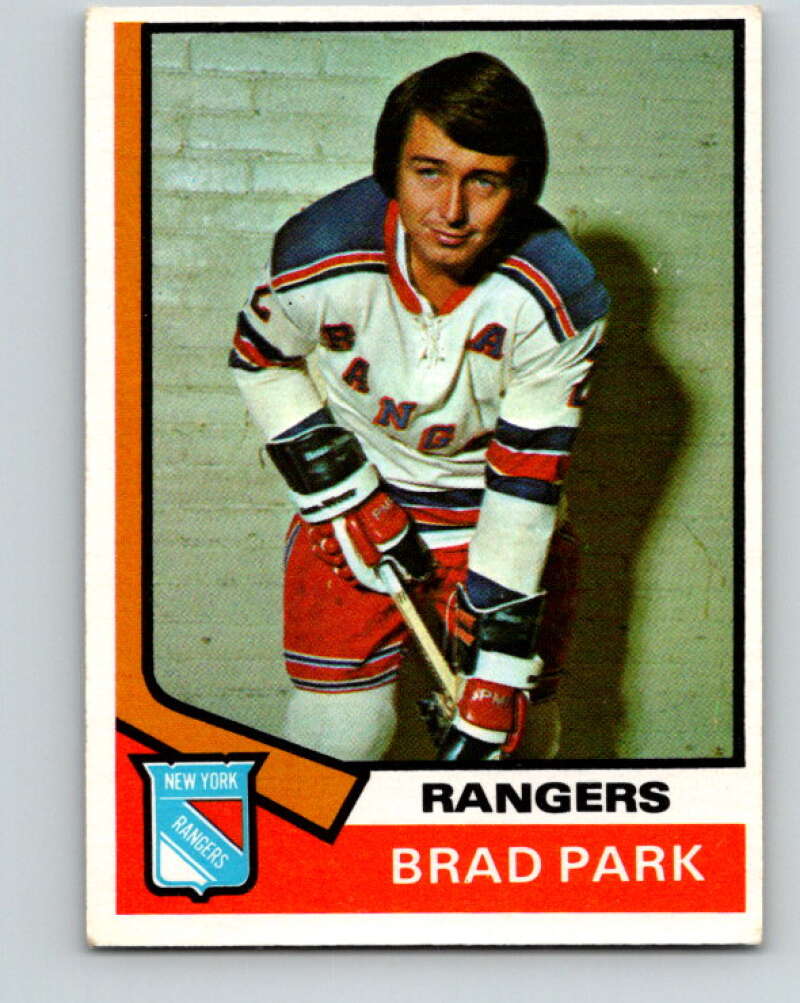 1974-75 O-Pee-Chee #50 Brad Park New York Rangers V4322