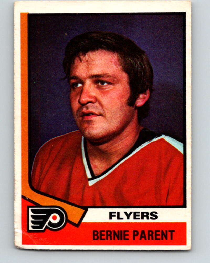 1974-75 O-Pee-Chee #60 Bernie Parent Philadelphia Flyers V4346
