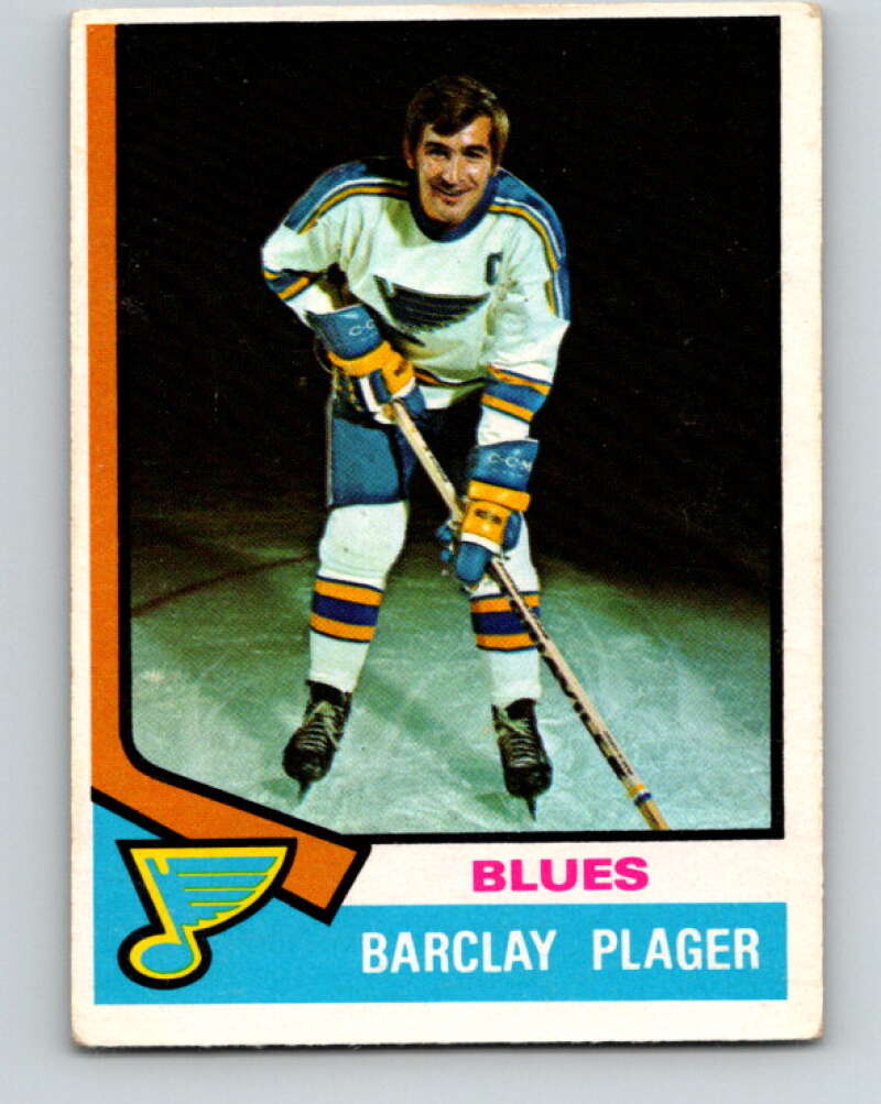 1974-75 O-Pee-Chee #87 Barclay Plager St. Louis Blues V4400