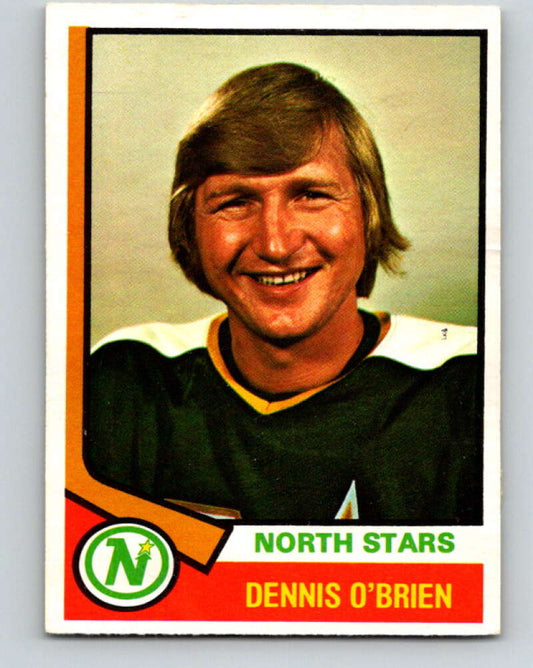 1974-75 O-Pee-Chee #96 Dennis O'Brien  Minnesota North Stars  V4416