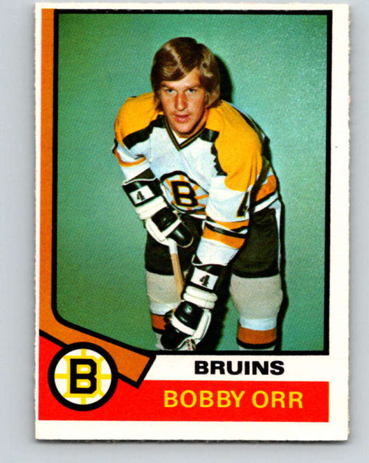 1974-75 O-Pee-Chee #100 Bobby Orr  Boston Bruins  V4432