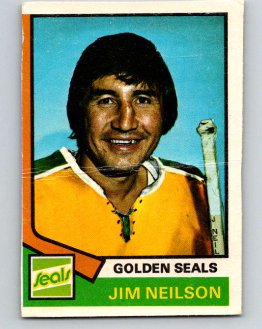 1974-75 O-Pee-Chee #109 Jim Neilson  California Golden Seals  V4462