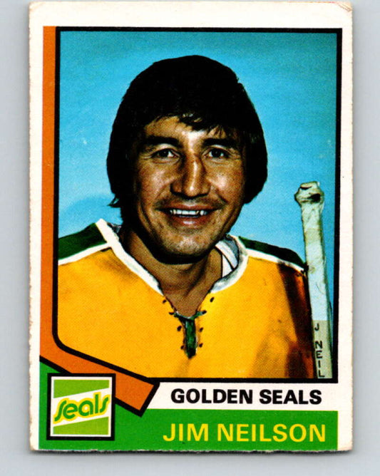 1974-75 O-Pee-Chee #109 Jim Neilson  California Golden Seals  V4465