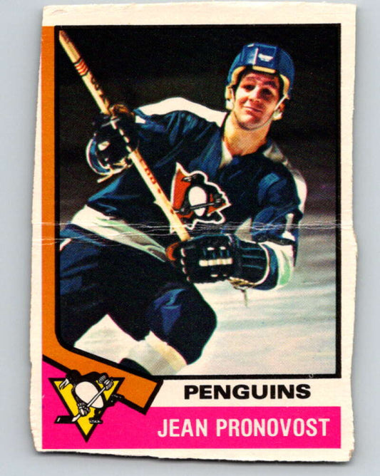 1974-75 O-Pee-Chee #110 Jean Pronovost  Pittsburgh Penguins  V4467
