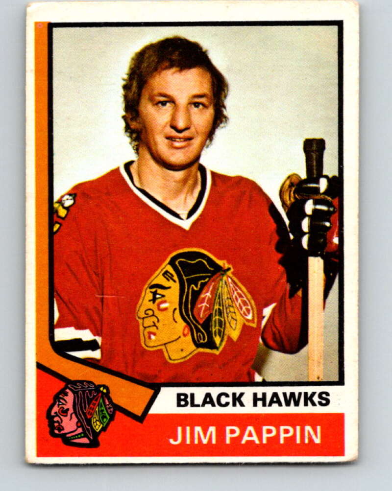 1974-75 O-Pee-Chee #113 Jim Pappin V4480