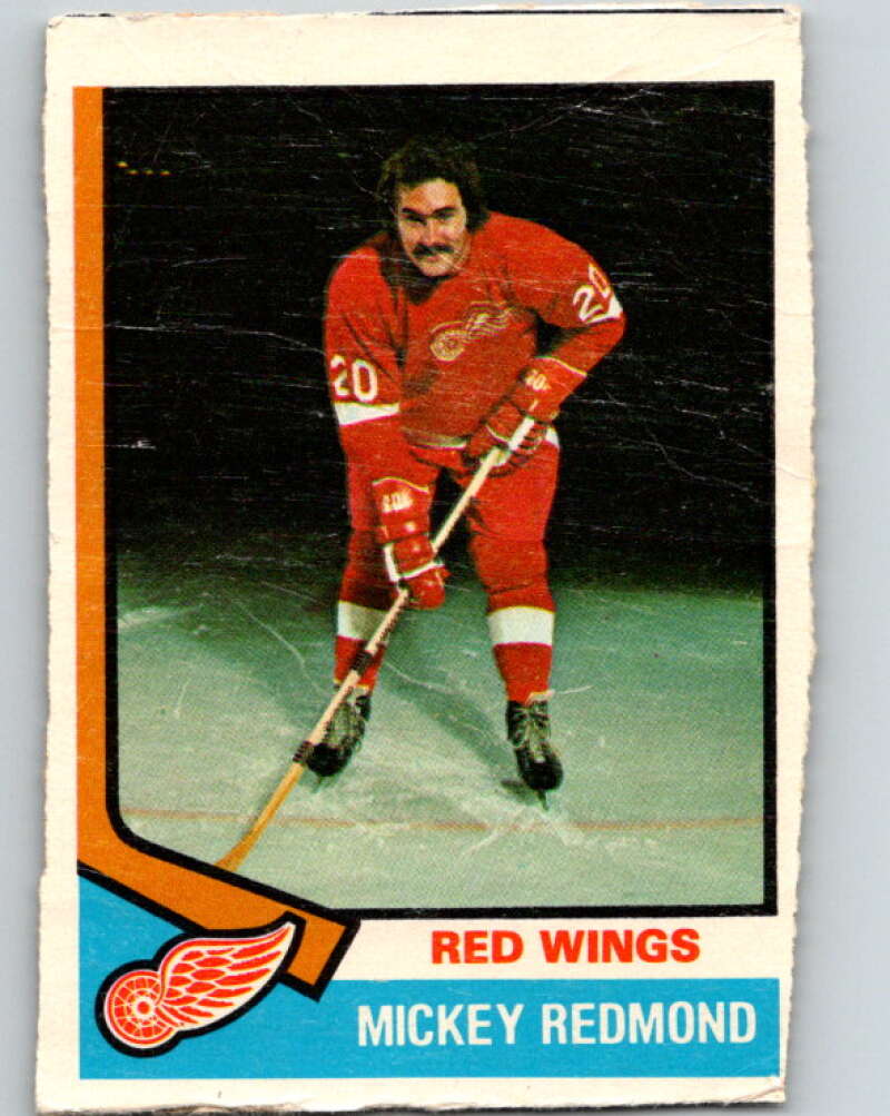 1974-75 O-Pee-Chee #120 Mickey Redmond V4496