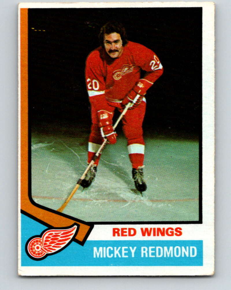 1974-75 O-Pee-Chee #120 Mickey Redmond V4497