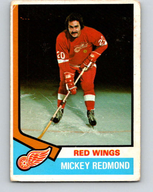 1974-75 O-Pee-Chee #120 Mickey Redmond   V4499