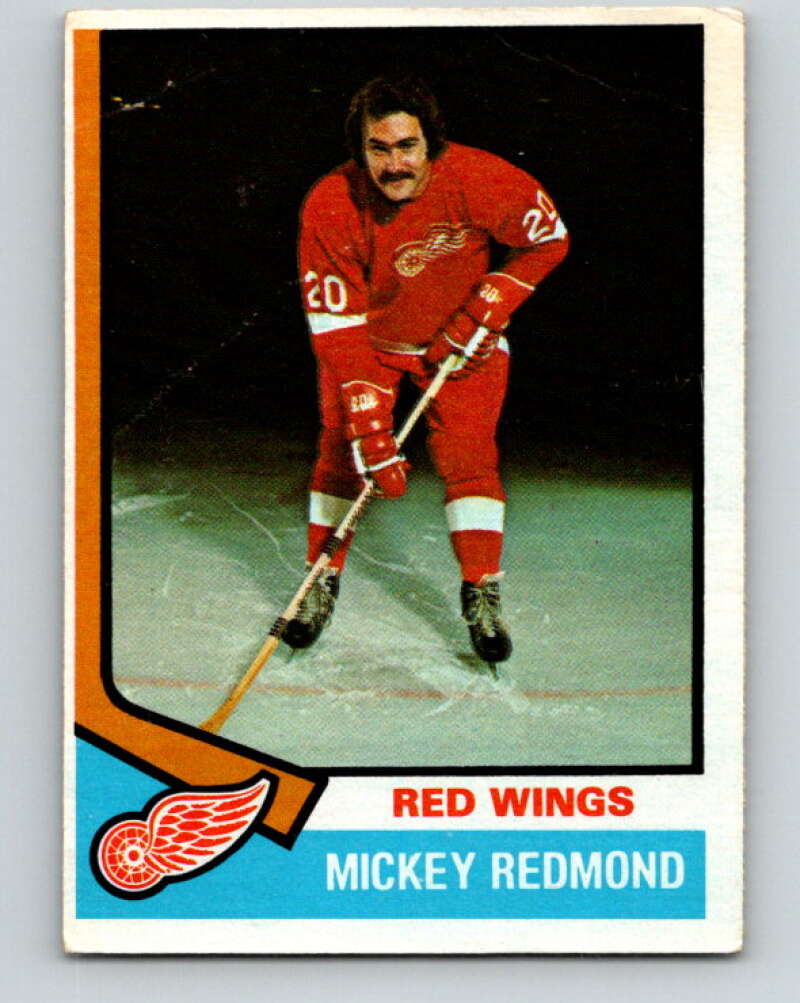 1974-75 O-Pee-Chee #120 Mickey Redmond V4500
