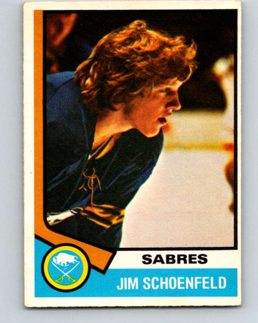 1974-75 O-Pee-Chee #121 Jim Schoenfeld  Buffalo Sabres  V4504
