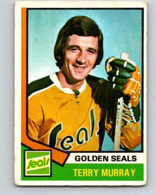 1974-75 O-Pee-Chee #126 Terry Murray  California Golden Seals  V4516