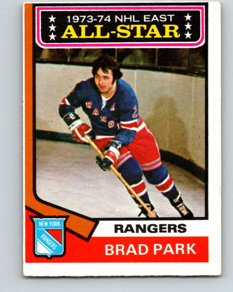 1974-75 O-Pee-Chee #131 Brad Park AS New York Rangers V4525
