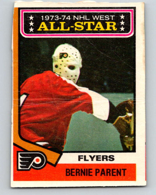 1974-75 O-Pee-Chee #138 Bernie Parent AS  Philadelphia Flyers  V4548