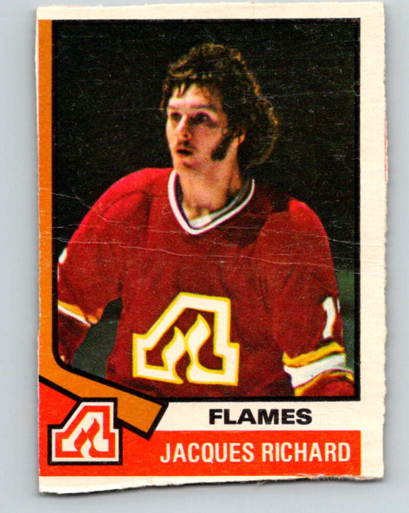 1974-75 O-Pee-Chee #139 Jacques Richard Atlanta Flames V4550