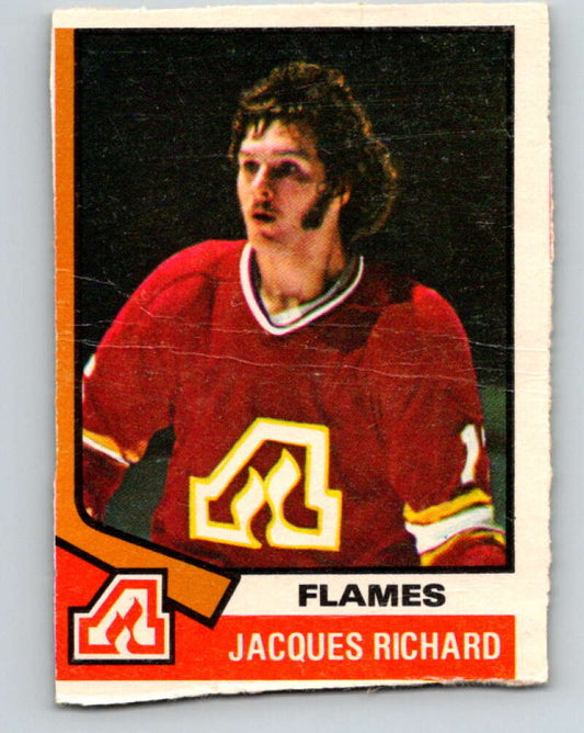 1974-75 O-Pee-Chee #139 Jacques Richard  Atlanta Flames  V4550