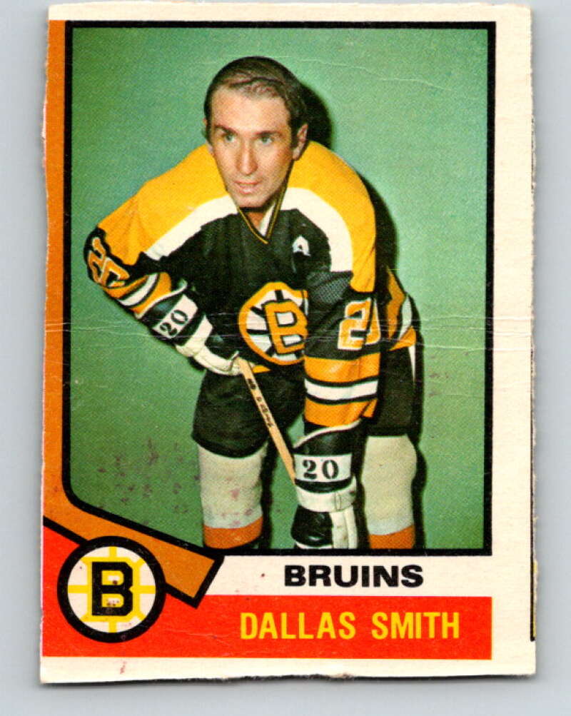 1974-75 O-Pee-Chee #146 Dallas Smith Boston Bruins V4561