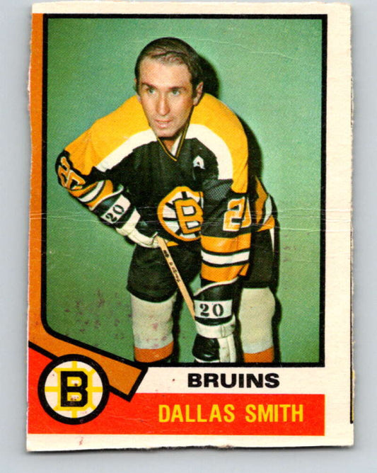1974-75 O-Pee-Chee #146 Dallas Smith  Boston Bruins  V4561