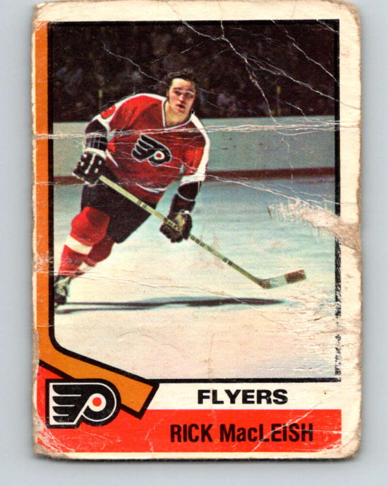 1974-75 O-Pee-Chee #163 Rick MacLeish Philadelphia Flyers V4599