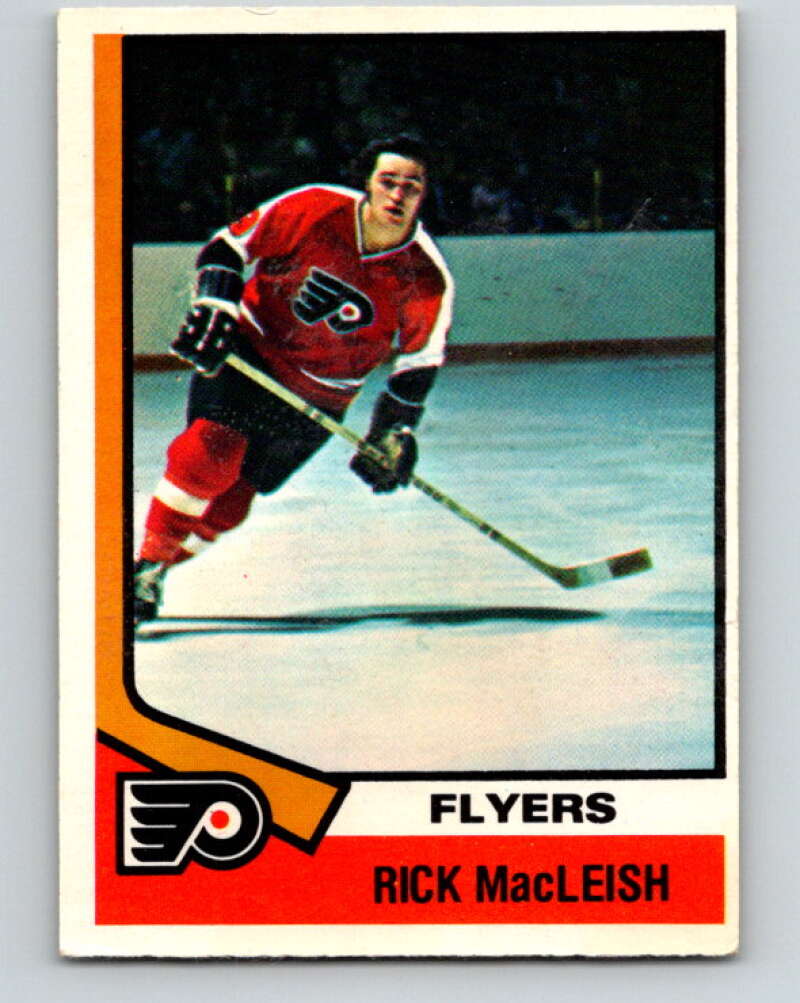 1974-75 O-Pee-Chee #163 Rick MacLeish Philadelphia Flyers V4600