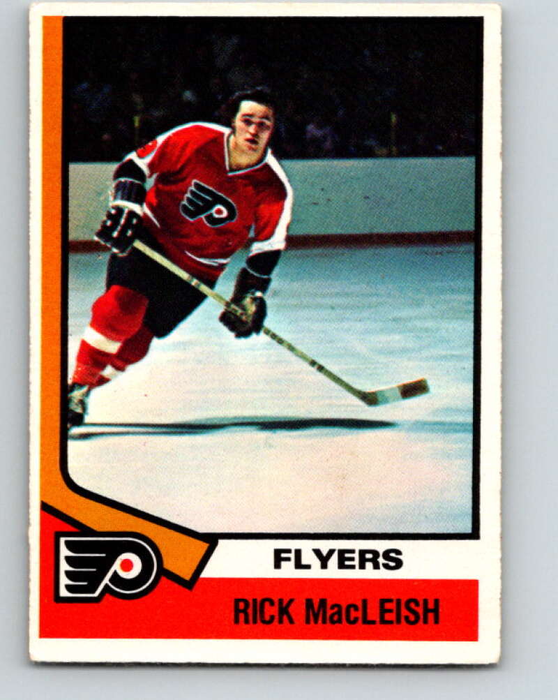 1974-75 O-Pee-Chee #163 Rick MacLeish Philadelphia Flyers V4602
